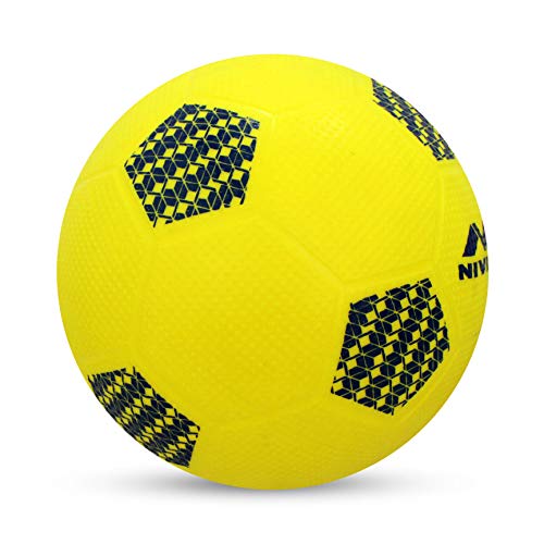 Nivia Home Play Football (Yellow) Size -1