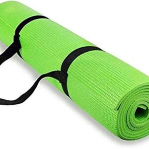 ARNV Yoga and Exercise Mat with Carrying Strap, 8mm
