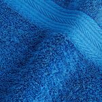 Amazon Brand - Solimo 100% Cotton Bath Towel, 500 GSM (Iris Blue)