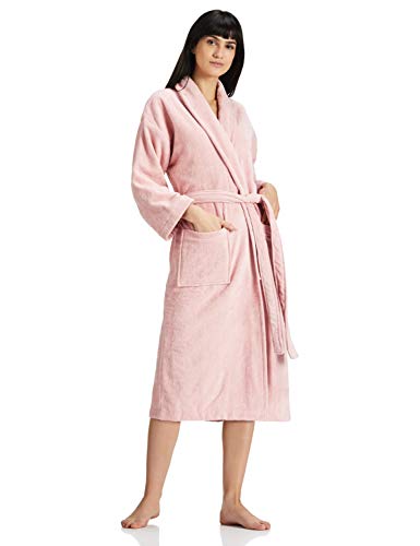V by Very Plush Hooded Dressing Gown - Blush | Very Ireland