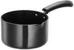 Amazon Brand - Solimo Hard Anodized Saucepan with Bakelite Handle - 1.5 litres (28cm, 3mm thickness)