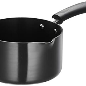 Amazon Brand - Solimo Hard Anodized Saucepan with Bakelite Handle - 1.5 litres (28cm, 3mm thickness)