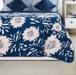 Amazon Brand - Solimo Microfibre 120 GSM Single Quilt AC Blanket/Comforter (Floral Fusion, 150 x 230 cm)