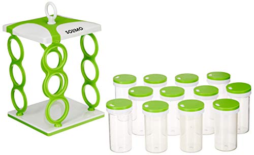 Solimo revolving spice rack set sale