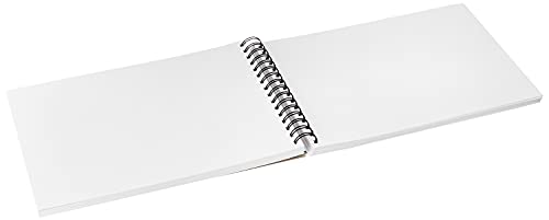 Amazon Brand - Solimo Sketching Book, 100 Sheets, A4 Size