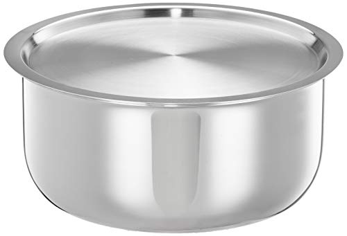 Buy  Brand - Solimo Stainless Steel Sauce Pan, 12 cm, Silver