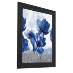 Amazon Brand - Solimo - Violet Tint Painting with Frame, Set of 3