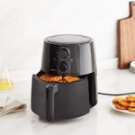 Amazon Basics 1300 W Air Fryer | 3.5 Litre Non Stick Basket with Metallic Interior| Timer Selection And Fully Adjustable…