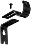 AmazonBasics Adjustable Wall Bracket, Set of 2, Black