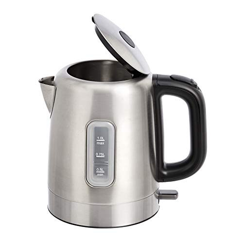 AmazonBasics Stainless Steel Electric Kettle, 1 L