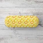 ArtzFolio Leaves Bolster Cover Booster Cases | Concealed Zipper Opening | Cotton Canvas Fabric 16 inch Width x 6…
