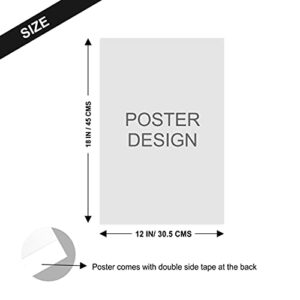 PAPER PLANE DESIGN New Born Baby Girl/Boy Poster for Wall Pregnant Women Cute Large Posters in Room Bedroom With Big…