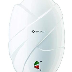 Bajaj Flora Instant 1 Litre Vertical Water Heater, White and New Shakti Storage 15 Litre Vertical Water Heater, White, 4…