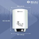 Bajaj New Shakti Neo 25L Vertical Storage Water Heater (Geyser 25 Litres) 4 Star BEE Rated Heater For Water Heating with…