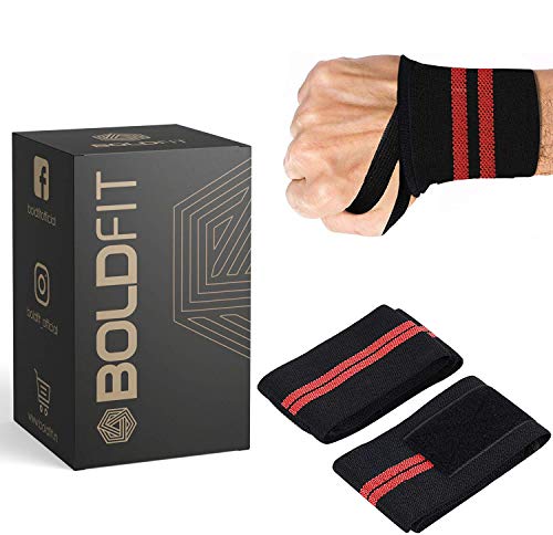 Boldfit Wrist Supporter for Gym Wrist Band for Men Gym & Women with Thumb Loop Straps - Wrist Wrap Gym Accessories for…
