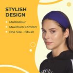 Boldfit Gym Headband for Men and Women - Sports Headband for Workout & Running, Breathable, Non-Slip & Quick Drying Head…