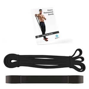 Boldfit Heavy Resistance Band for Workout Set Exercise & Stretching Pull Up Bands for Home Exercise Bands for Gym Men…
