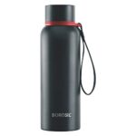 Borosil - Stainless Steel Hydra Trek - Vacuum Insulated Flask Water Bottle, Black, 700ML + Borosil - Stainless Steel…