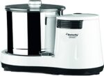 Butterfly Smart Wet Grinder, 2L (White) with Coconut Scrapper Attachment, Output - 150 W, Input 260 W