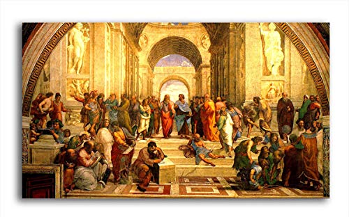Tamatina Canvas Painting-The School of Athens-Classic Art-Renaissance Art