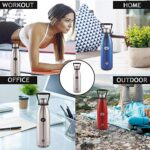 Cello Swift Vacuum Insulated Flask | Hot and Cold Water Bottle | Double Walled Stainless Steel Bottle for Travel, Home…