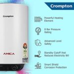 Crompton Amica 15-L 5 Star Rated Storage Water Heater (Geyser) White