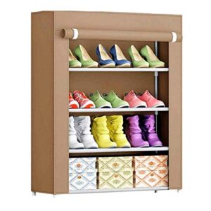 Ebee-Store-Iron-Collapsible-Shoe-Stand-Chiku-4-Shelves-0