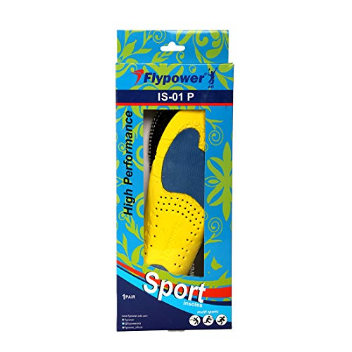 Flypower Unisex Latex Insoles is 01 P, Size 39-40 (Multicolor)