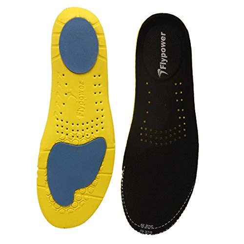 Flypower Unisex Latex Insoles is 01 P, Size 39-40 (Multicolor)