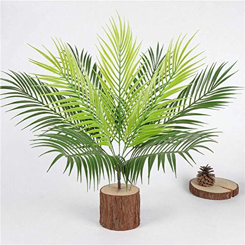 Fourwalls Beautiful Artificial Areca Palm Plant with Pot for Home and Office Décor (75 cm Tall, 21 Leaves, Multicolor)
