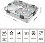 FunBlast Lunch Box - Stainless Steel Lunch Box for Kids, Tiffin Box, Lunch Box with Spoon, Lunch Box, Lunch Box for Kids…