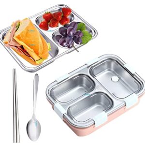 FunBlast Lunch Box - Stainless Steel Lunch Box for Kids, Tiffin Box, Lunch Box with Spoon and Fork, Lunch Box for Kids…