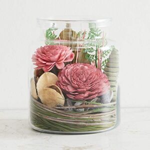 Home Centre Redolance Potpourri Flower in Glass Jar