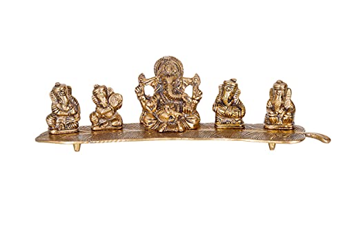 INTERNATIONAL GIFT® Musical Ganesh with Velvet Box (Copper)