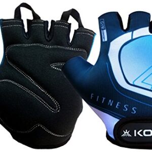 Kobo Fitness Weight Training Hand Protector Gym Gloves (Multicolour)