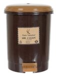 Kuber Industries 2.5 Liter Mini Desktop Plastic Dustbin With Lid|Small Dustbin For Kitchen, Office, Car|Tiny Garbage…