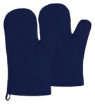 Kuber Industries Cotton Microwave Oven Mitten/Gloves for Microwave, Set of 2 (Blue), (Model: HS_37_KUBMART020601)