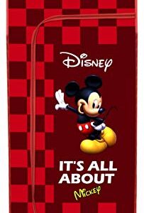 Kuber Industries Disney Mickey Mouse Print Multipurpose Plastic Foldable Toy Box/Wardrobe Storage Baby Almirah for Kids…