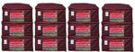 Kuber Industries Non Woven Saree Covers With Zip|Saree Covers For Storage|Saree Packing Covers For Wedding|Pack of 12…