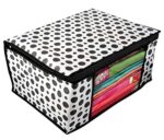 Kuber Industries Saree Covers With Zip|Saree Covers For Storage|Saree Packing Covers For Wedding|Pack of 3 (Black…