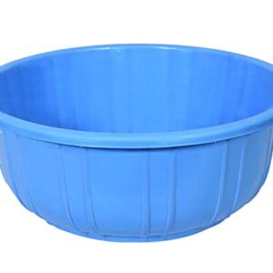 Kuber Industries Bath/Washing Tub|Multipurpose With Unbreakable Plastic Material|Size 54 x 54 x 25 CM, Pack of 1…