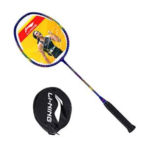 Li-Ning XP 2020 Special Edition (AYPQ158-5) Blend Strung Badminton Racquet (Blue) With Free Head Cover(Set of 1), Blend