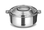 Milton Galaxia 1500 Insulated Stainless Steel Casserole, 2090 ml, Silver