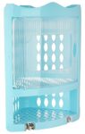 Nayasa Plastic Corner Rack (Blue)