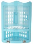 Nayasa Plastic Corner Rack (Blue)