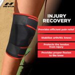Nivia Adjustable Knee Support (Black)
