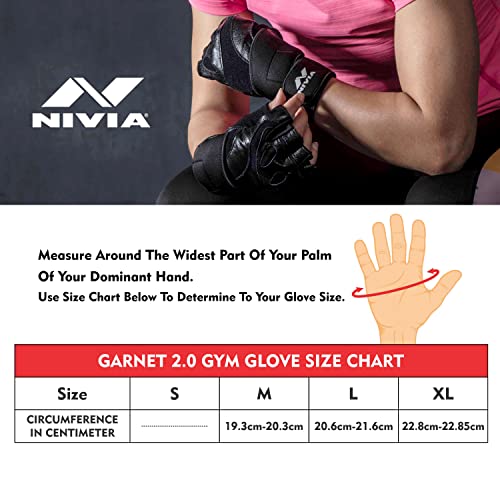 Nivia Garnet Gym Gloves