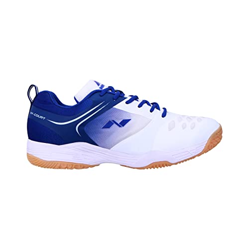 Nivia HY-Court 2.0 Badminton Shoe for Mens | Rubber Sole Shoes with Upper Mesh for Sports, Badminton, Volleyball, Squash…
