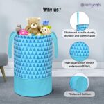 PrettyKrafts Laundry Bag / Basket for Dirty Clothes (Pack of 1, Blue)