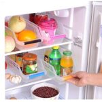 Primelife Fridge Storage Basket Fridge Storage Rack Plastic Fridge Space Saver Food Organizer Tray Set of 4 Pcs Honest…